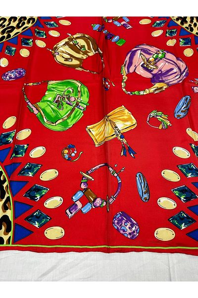 AWAM SILK Awam Silk 100% Pure Twill Silk Scarf 90*90