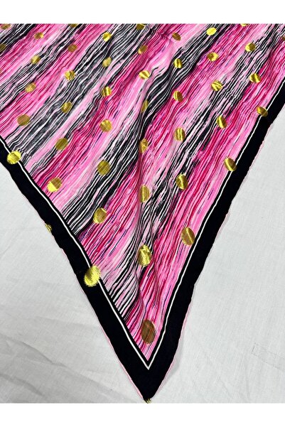AWAM SILK وشاح حرير تيفيل نقي 100% من الحرير العام 90*90