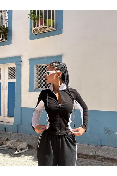 DENİKK Μακρυμάνικο Crop Top Hype Girl