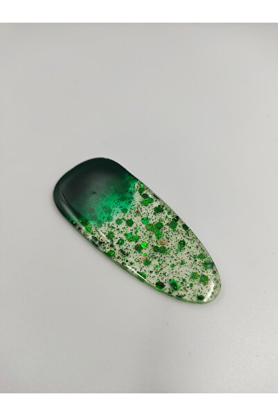 Melkady Aksesuar MelKadu 501 - Cataramă cu cleme cu sclipici 3D epoxidice rea...