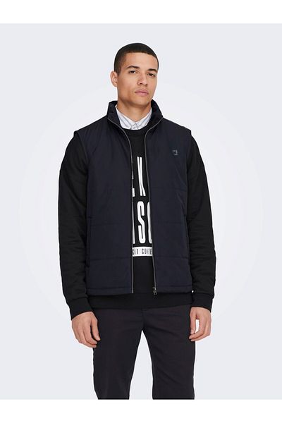 Only & Sons Vestă pufă simplă pentru bărbați Onsmelvin - 22024154