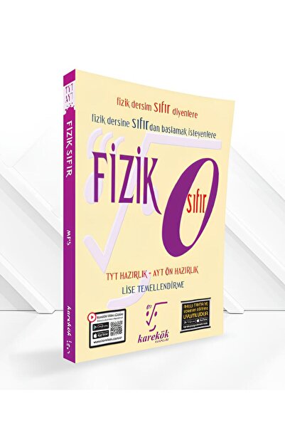 karakök yayınları Güncel Karekök Yayınları Güncel TYT-AYT Fizik Sıfır Konu An...