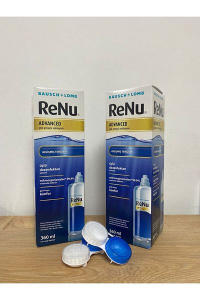 Renu ® Advanced Lens Solution 360 Ml X 2 Pieces Stk 09/2023