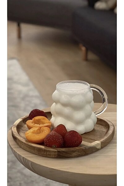 angeldesign 1 Adet Isıya Dayanıklı Kulplu Boncuk Şekilli | Kahve Ve Sunum Bar...