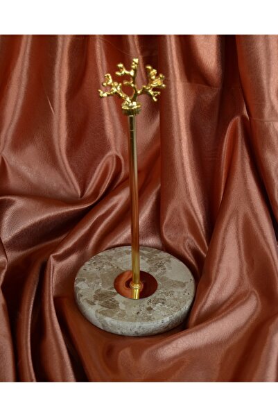 bemdesign Natural Marble Decorative Roll Paper Towel Holder Bathroom - Kitche...