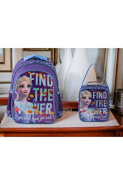 Frozen Primary School Bag Due The Power and Lunch Box