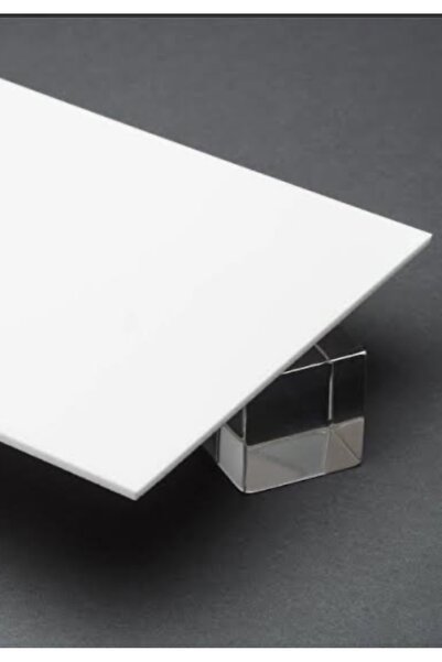 ipeksi pleksi 1 MM BEYAZ PET G LEVHA 25 X 25