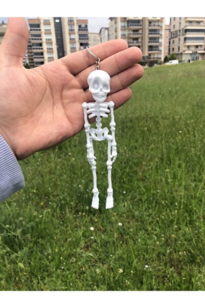 FigürDizayn Hareketli Beyaz Renkli İskelet
