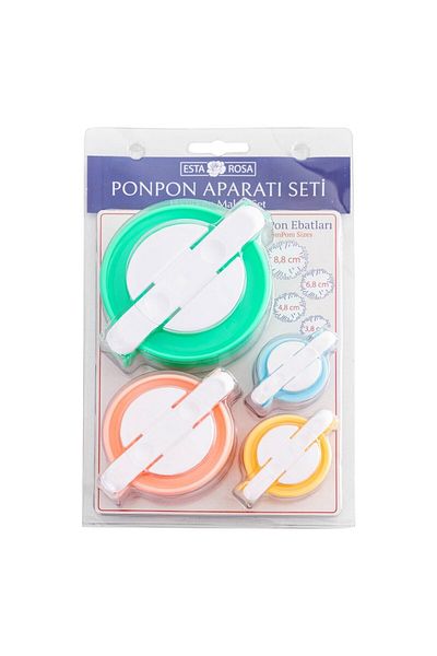 EstaRosa Pom Pom Apparatus Set