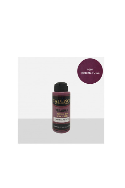 Cadence Premium Boya Magenta Fuşya 120ml N:4004