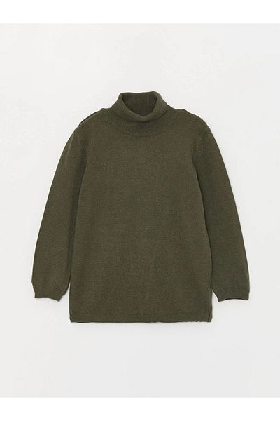 LC Waikiki LCW baby Turtleneck Basic Baby Boy Knitwear Sweater