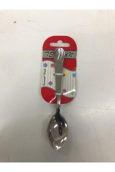 Tercan çelik ملعقة حلوى اللبلاب الفولاذية المكونة من 6 قطع من Tercan