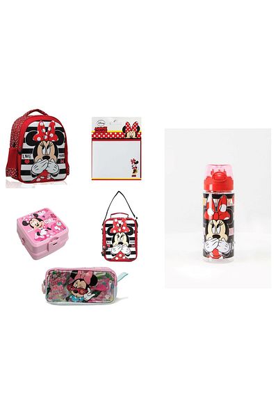 Minnie Mouse Primary School Bag (6 PIECES SET)