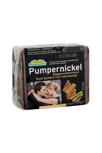 Mestemacher Siyah Çavdarlı Tam Tahıl Ekmeği 500 Gr ( 1 ADET )