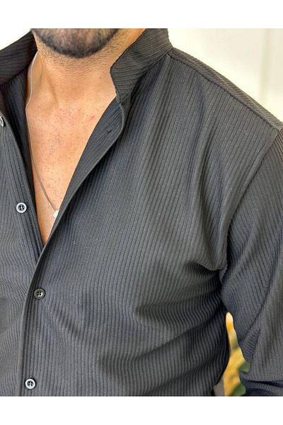 elkumoda Πουκάμισο πουκάμισο με γιακά πουκάμισο που σιδερώνει εύκολα Βαμβακερό πουκάμισο
