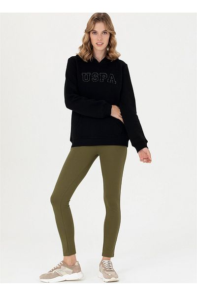 U.S. Polo Assn. Πόλο Ασν. Φούτερ, XS, Χακί