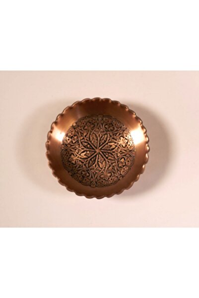 ARCHE HOME DESIGN وعاء الوجبات الخفيفة النحاسي المطرز