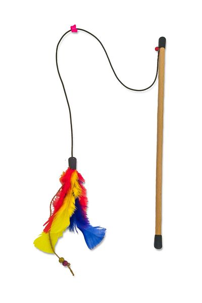 forpetonline Cat Fishing Rod Feathered