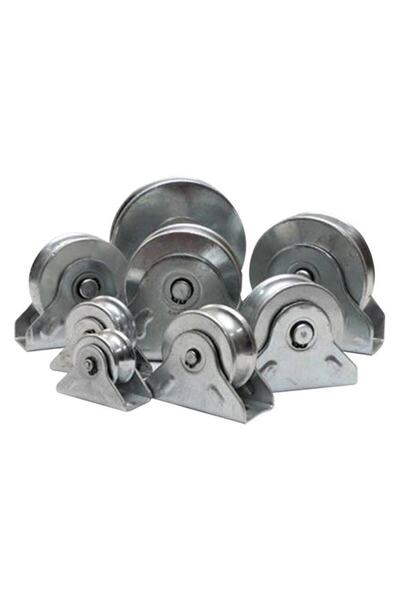 Yerli Demir Kapı Tekeri Kepli 60mm