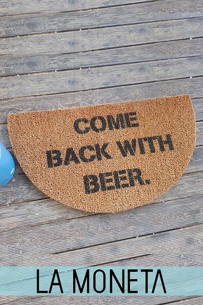 LAMONETA Beer Mat Beer Door Mat Imported Koko Bristle Mat