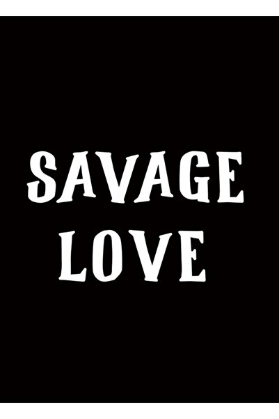 Universal BTS Wild love Ζωγραφική Ξύλινη Αφίσα Διακοσμητική κωδικός4166
