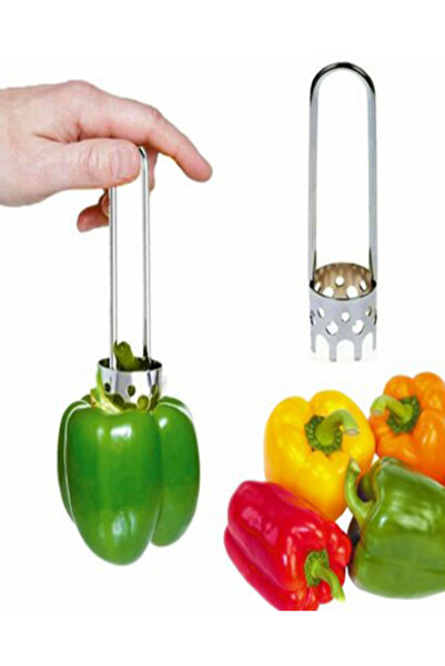 NİVENE الفلفل المحشو المقاوم للصدأ و سكين نحت اليقطين جهاز نحت معدني