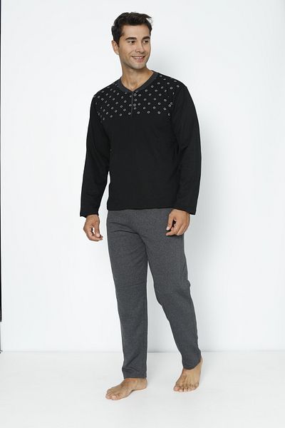 Ayans Pijama Two Thread (Thick) Men's Pajama Set