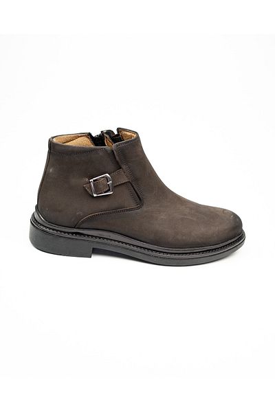 Nobel Ανδρικές κλασικές μπότες καφέ Nubuck 2003