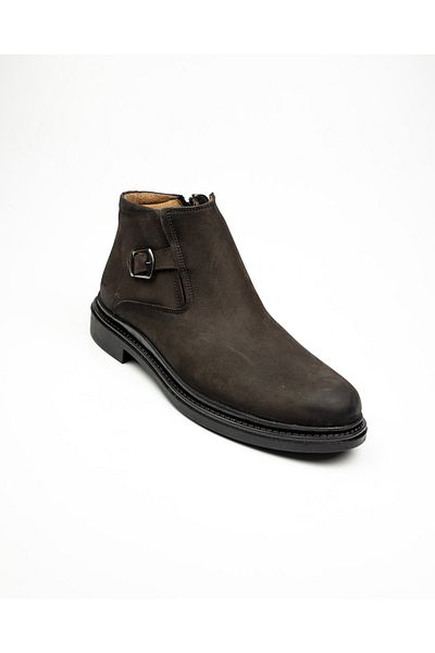 Nobel Ανδρικές κλασικές μπότες καφέ Nubuck 2003