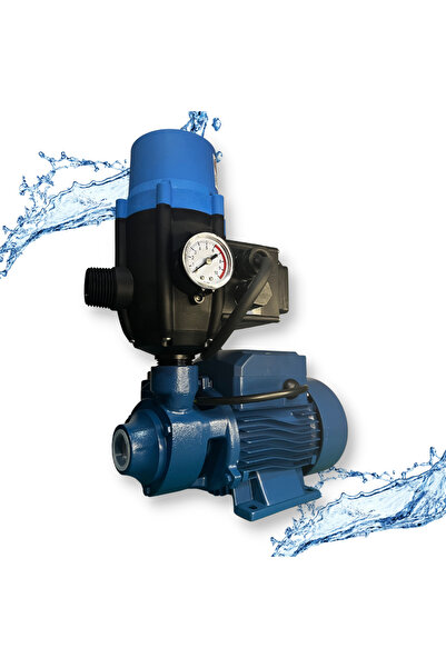 Genel Markalar Paket Hidrofor Otomatik Su Pompası Bakır Sargı 0.5 Hp 1" Hidro...