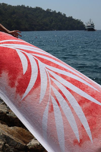 LAVENDIER Πετσέτα θαλάσσης με υψηλή απορρόφηση νερού λεβάντας