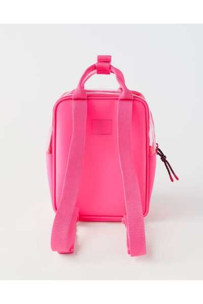 le peu doudou New Season Embossed Rubber Backpack