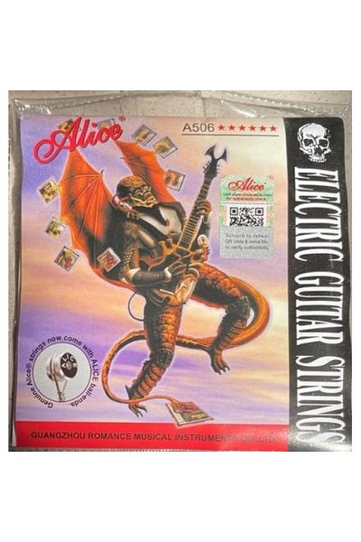 Alice ALİCE A506 MODEL 2 PACK ELECTRO GUITAR WIRES SET-WITH PENA GIFT-2 PACK WIRES ONE