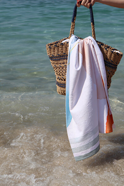 LAVENDIER Lavender Hoop Highly Water Absorbent Beach Towel