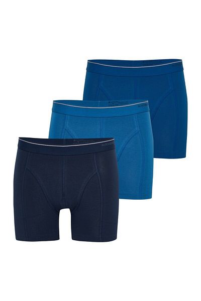 Blackspade Ανδρικό Boxer 3 Pack Tender Cotton 9673 - Navy Blue Denim