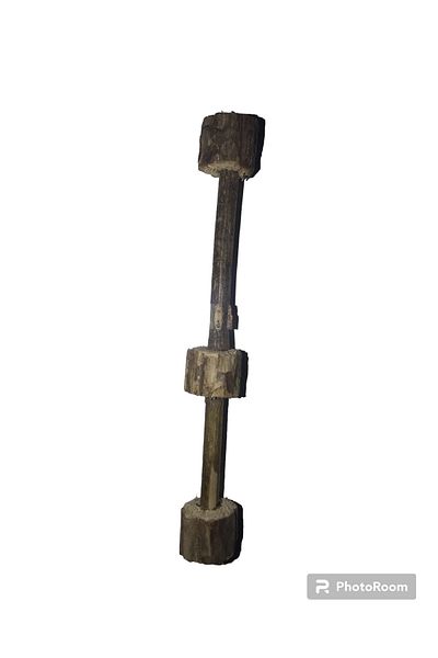 MATATABİ CATS Barbell-2 Cat Toy - 9.5 cm Natural Chewing Stick, Not Cat Grass