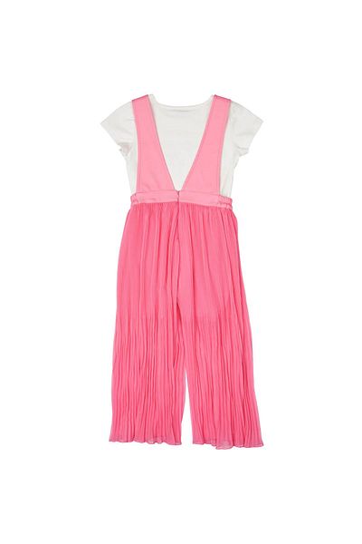 best kids Girl's Fuchsia Overalls