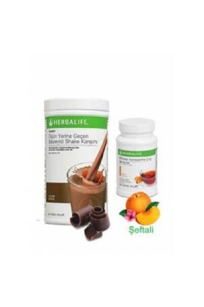 Herbalife Çikolata Shake 50gr Şeftali Çay