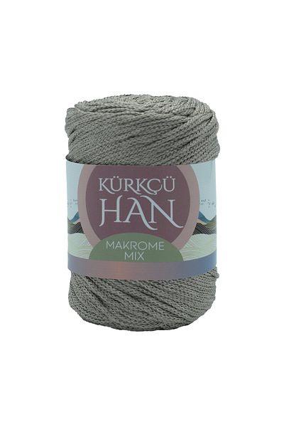 Kürkçü Han Macrame Mix 200gr 120m Πλεκτό Σχοινί Γκρι-Μπεζ