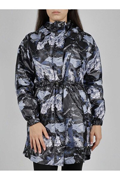 LAYYAGOSTA معطف ربيعي طويل بغطاء للرأس