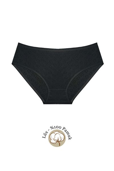 Ladytime Chiloți bato damă jacquard de lux 100% bumbac 2 piese jak1