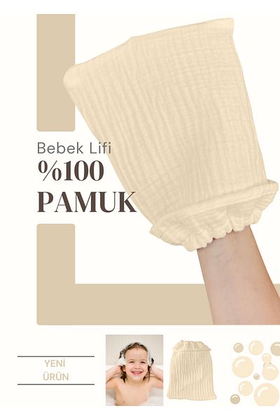 Joyous Mom Kids Muslin Baby Bath Washcloth Non-Irritating Soft Baby Bath Washcloth 100% Cotton