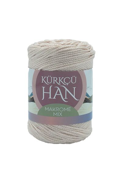 Kürkçü Han Macrame Mix 200gr 120m Hand Knitting Yarn Pink