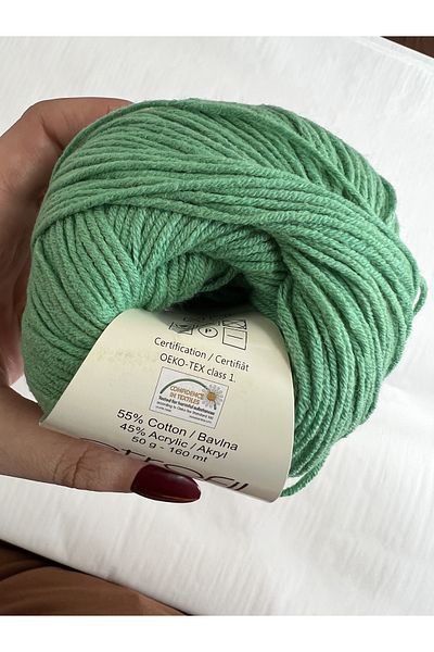 ÜNSALAN HOBİ Etrofil Mint Series Σετ 2 τεμαχίων / Μπλούζα Crop Bustier Amigurimi Σχοινί τσάντας