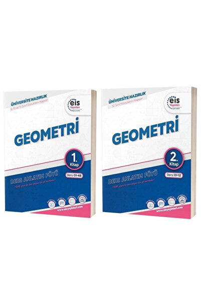 eis Yayınları Eis Yks Daf Geometri 1-2.kitap Set 2024 Model Ders Anlatım Föyleri