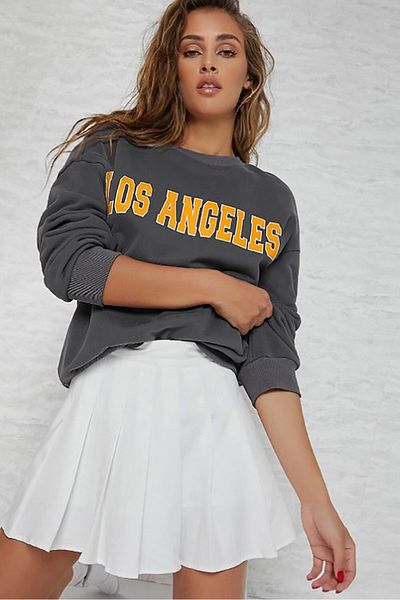 Madmext Anthrazitfarbenes Damen-Sweatshirt