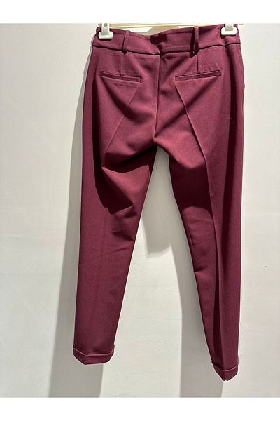 AYHAN Pantaloni Filota Çep Fabric cu picior dublu