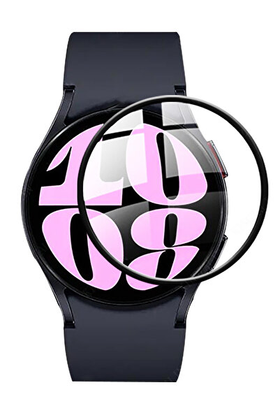 NovStrap Samsung Galaxy Watch 6 Seri 40mm ile Uyumlu Ekran Koruyucu Nano Esne...