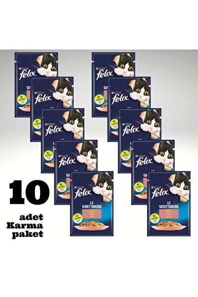 FELIX Felix Yaş Mama10 Lu Karma Paket