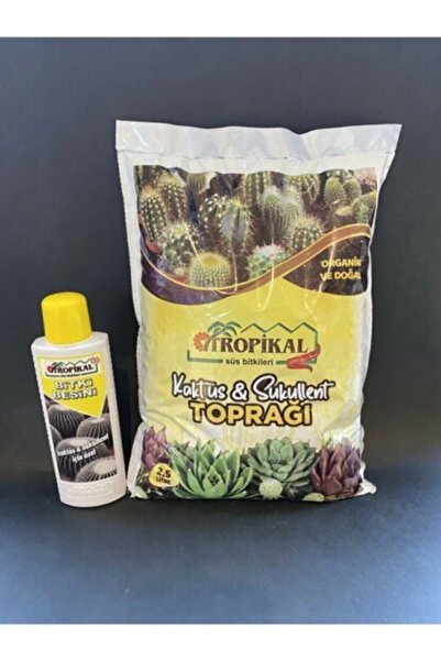 TROPİKAL Kaktüs Sukulent Toprağı